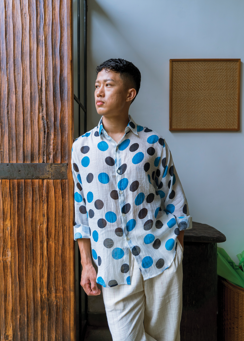 Infinity - Full Sleeved Shirt - Indigo