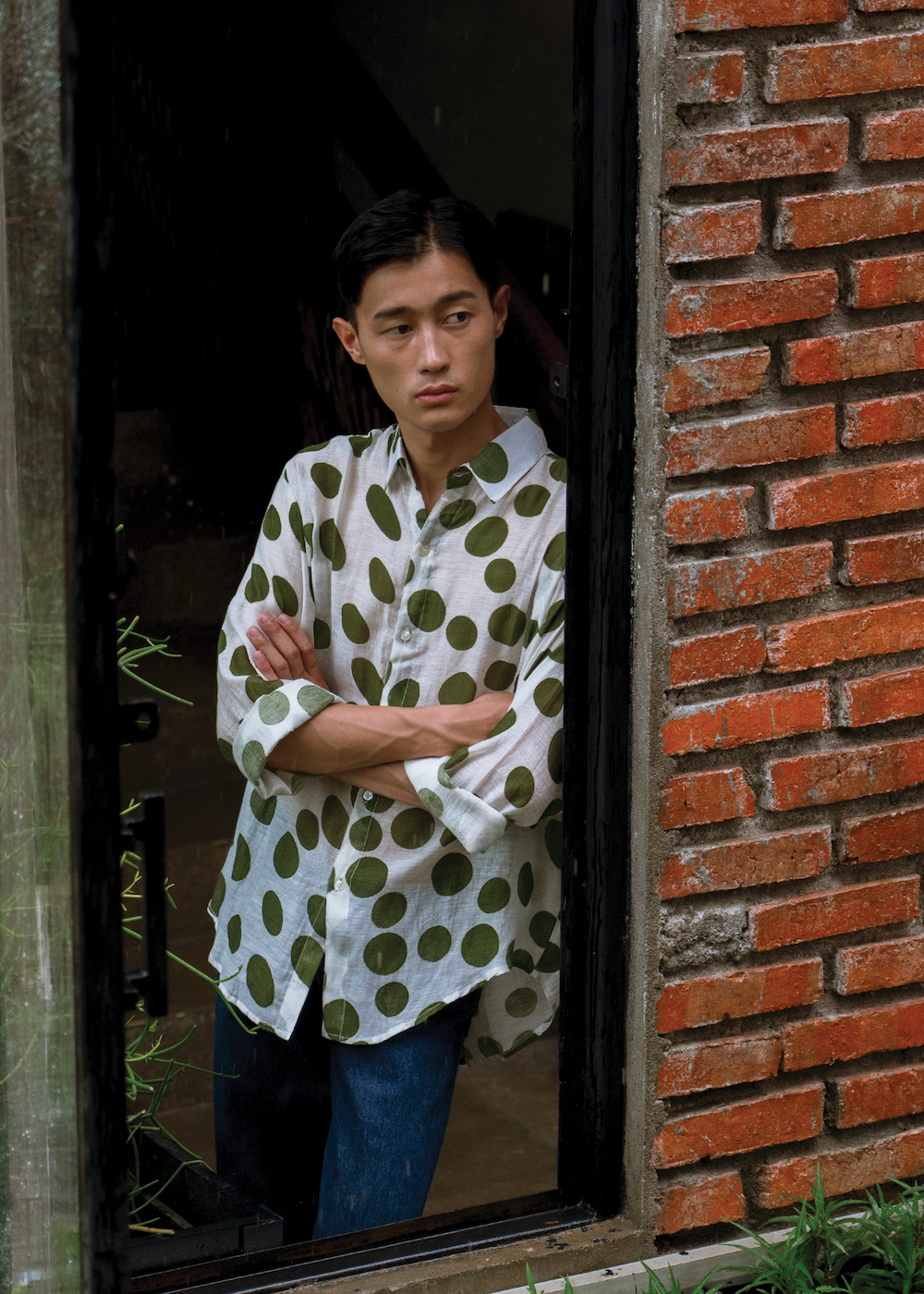 Infinity - Full Sleeved Shirt - Green