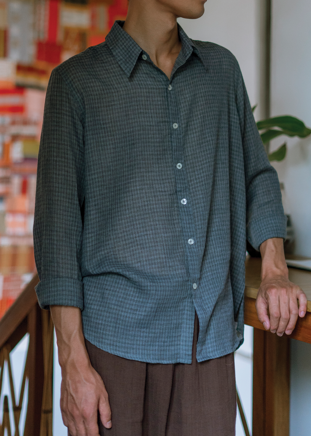 Second Skin - Full Sleeved Shirt - Steel