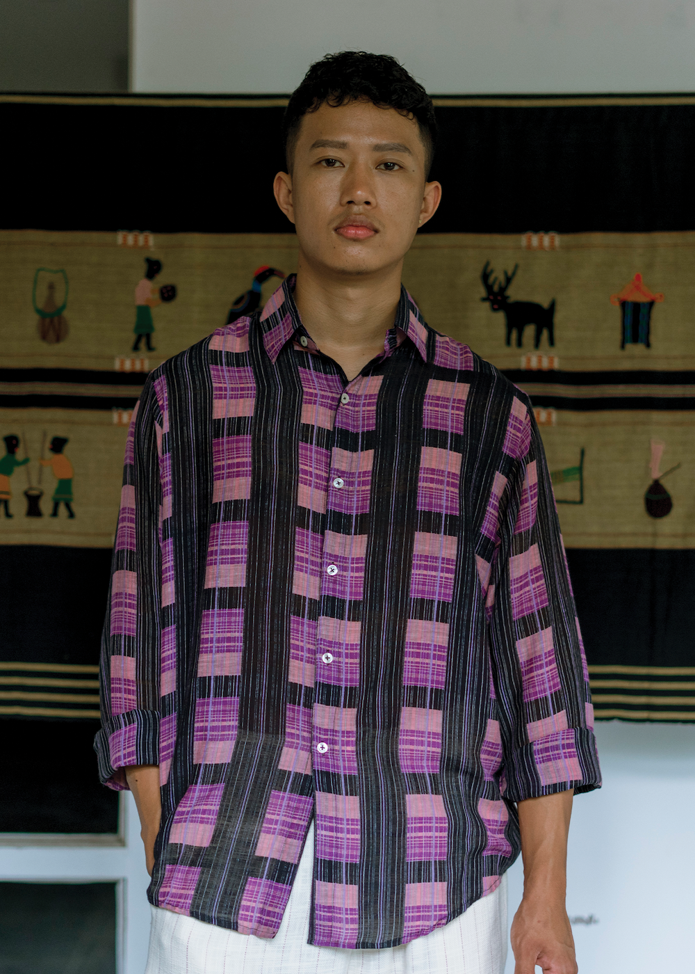 Colour Purple - Full Sleeved Shirt