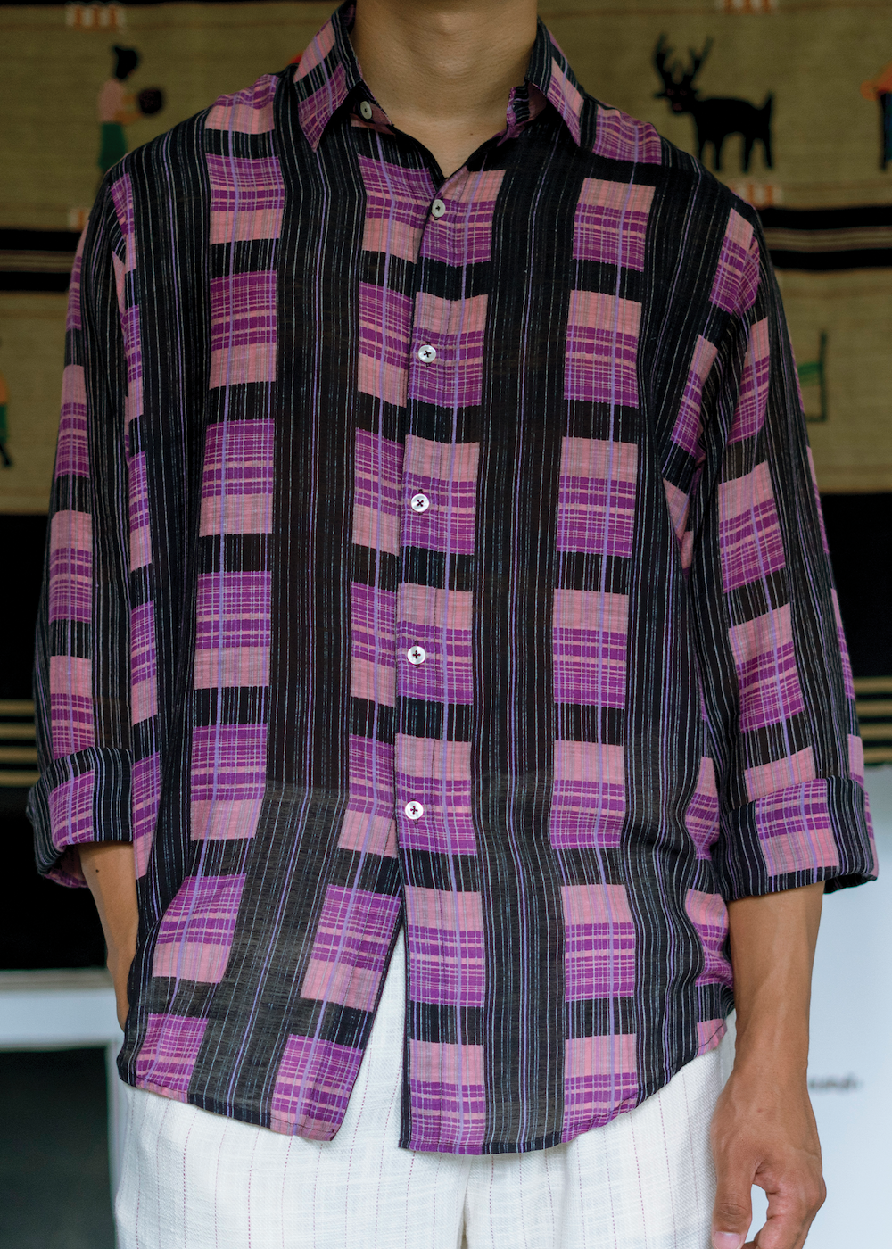 Colour Purple - Full Sleeved Shirt