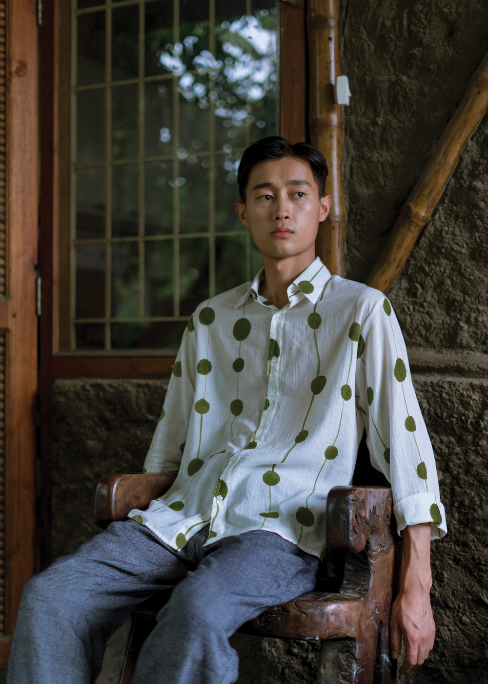 Tomatsu - Full Sleeved Shirt - Green