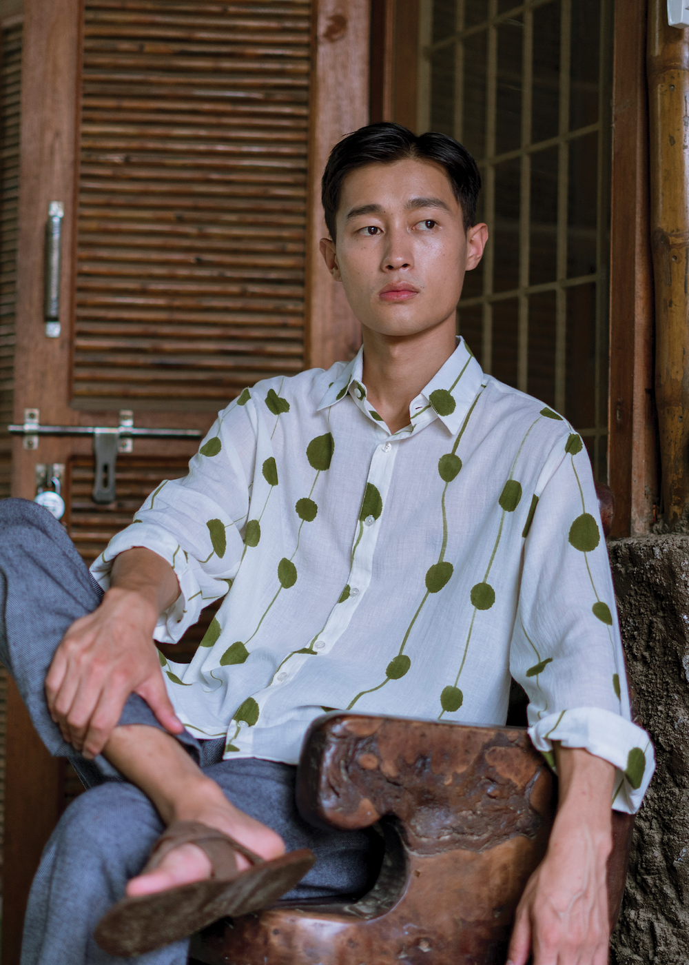 Tomatsu - Full Sleeved Shirt - Green
