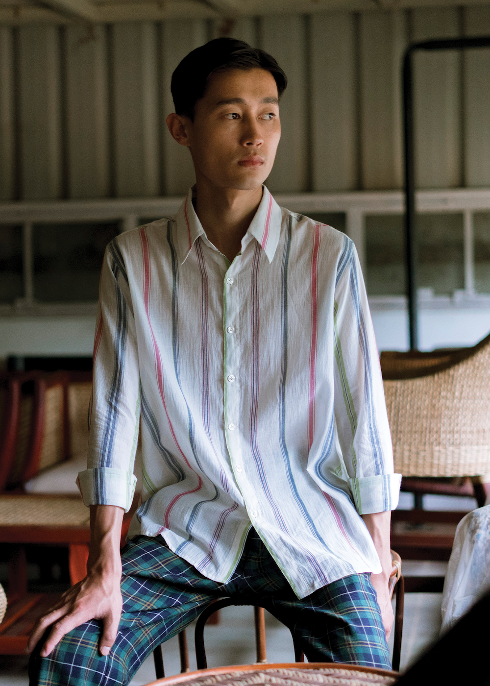 'I Got Stripes' - Full Sleeved Shirt