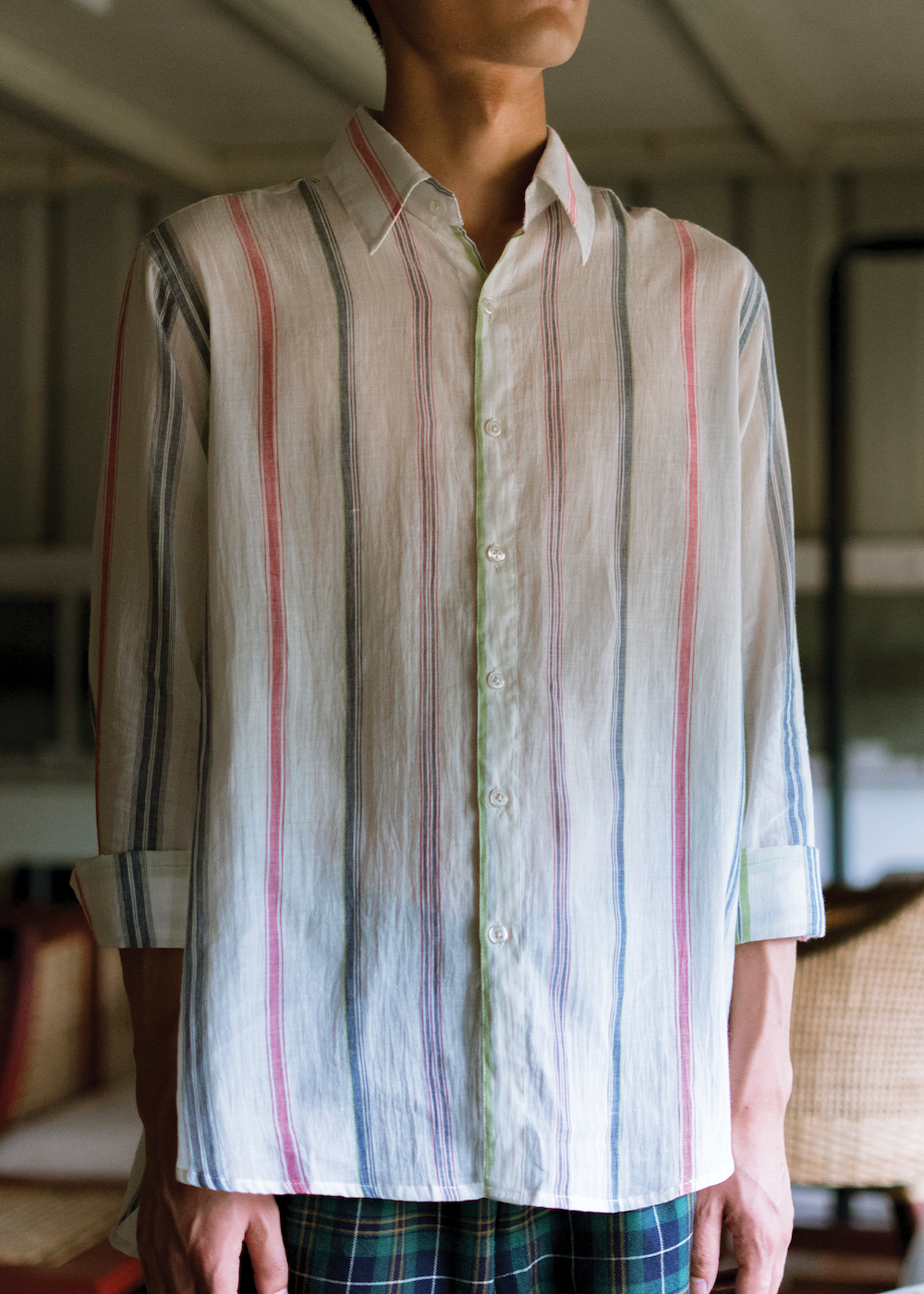 'I Got Stripes' - Full Sleeved Shirt