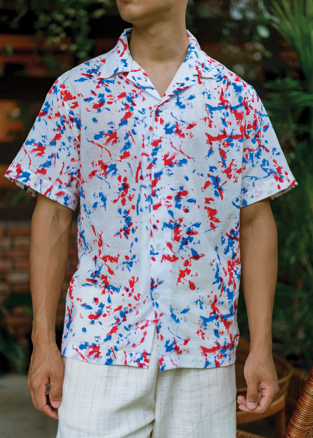 Fire and Ice - Half Sleeved Shirt
