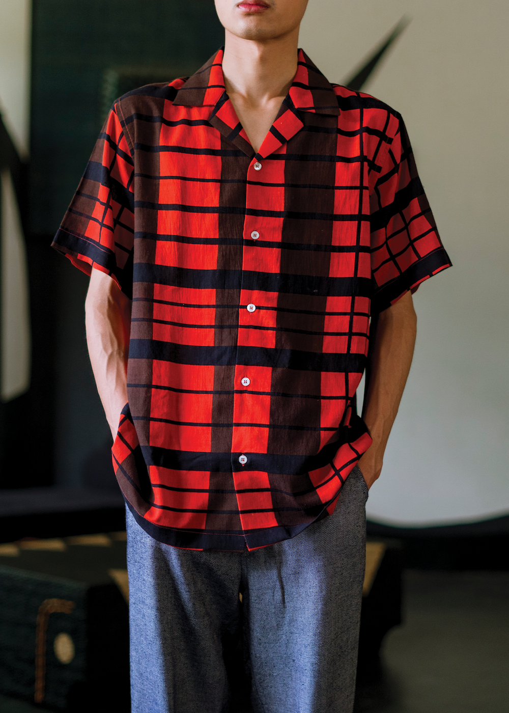 Naga Clay - Half Sleeved Shirt
