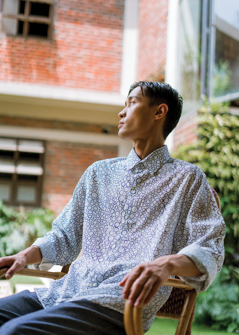 Blue Circle - Full Sleeved Shirt