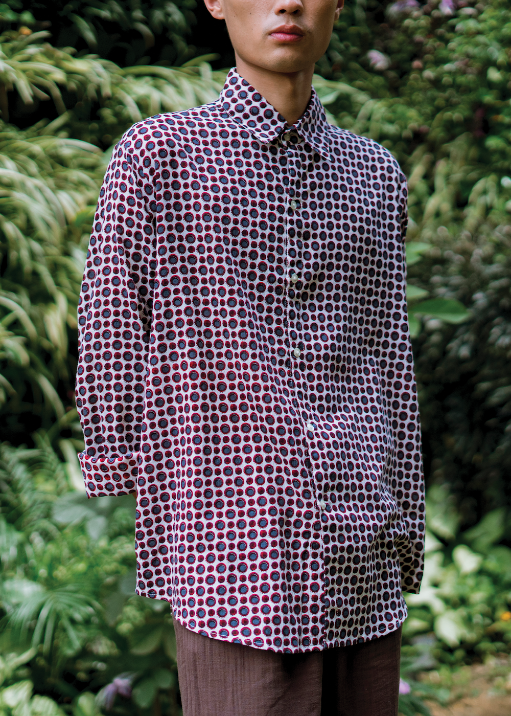 Spirit Animal - Full Sleeved Shirt - Red Moon