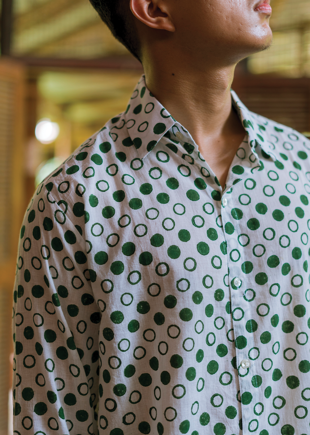 Green Circle - Full Sleeved Shirt