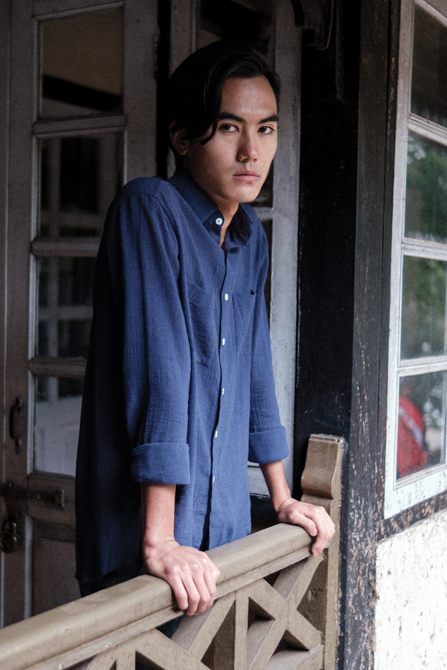 Social Impact - Full Sleeved Shirt - Midnight Navy