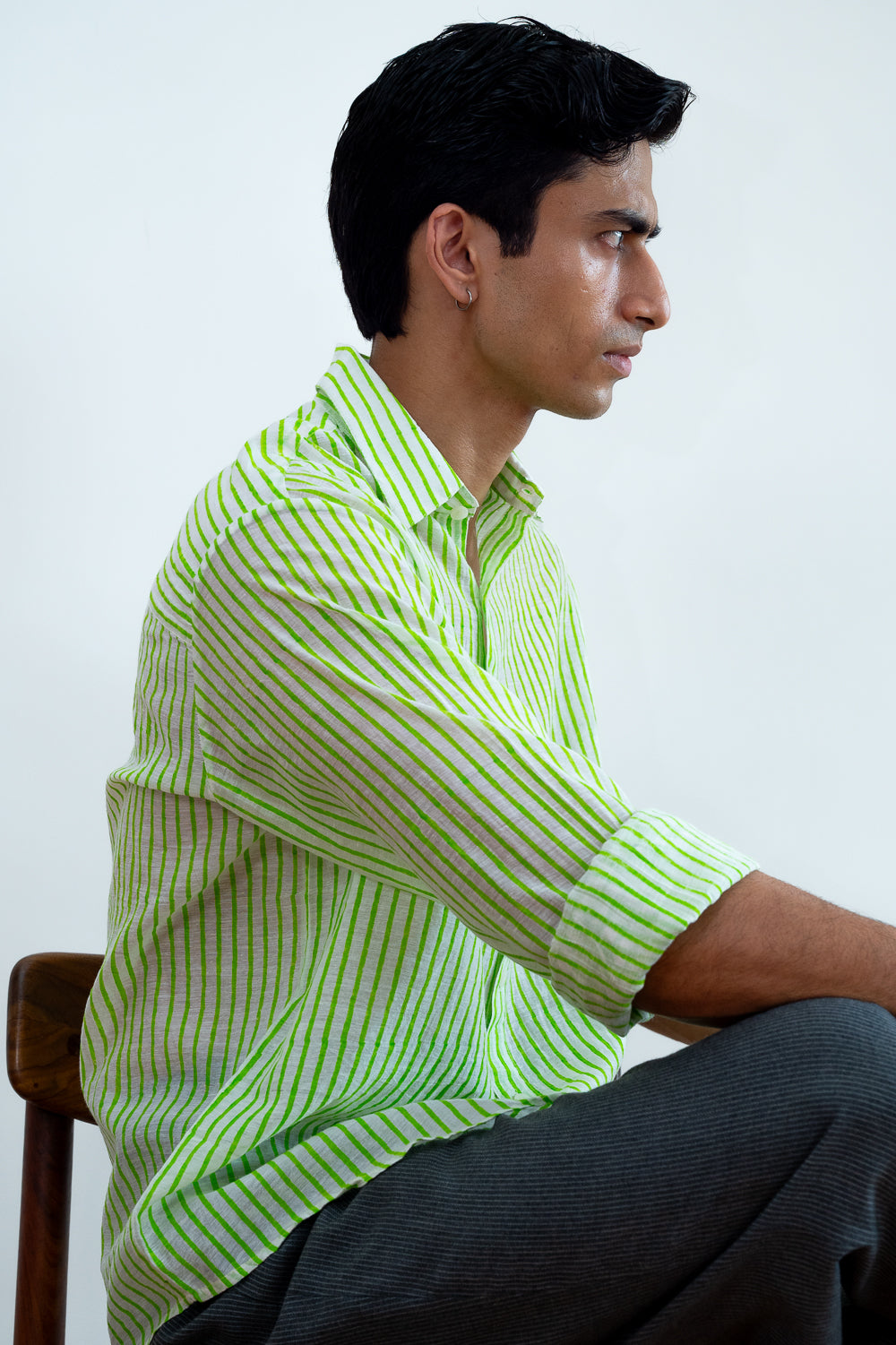 Paddy - Full Sleeved Shirt - Lime