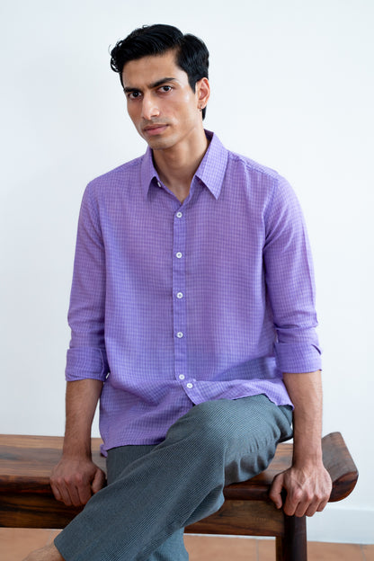 Second Skin - Full Sleeved Shirt - Lavender