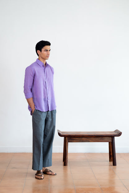 Second Skin - Full Sleeved Shirt - Lavender