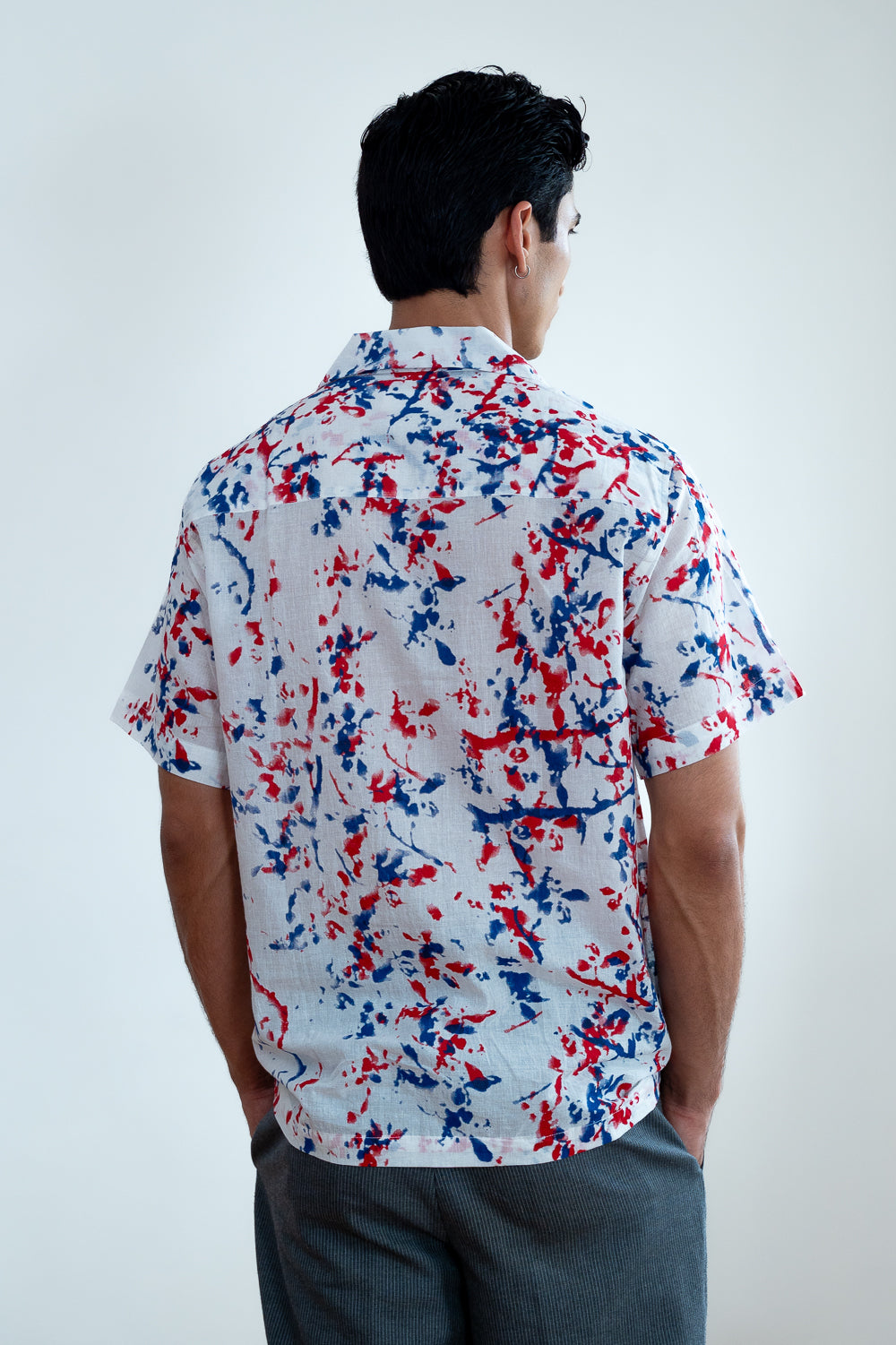 Fire and Ice - Half Sleeved Shirt