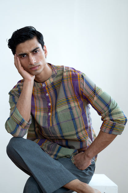 Infinite Jest - Full Sleeved Shirt - Chinese Collar
