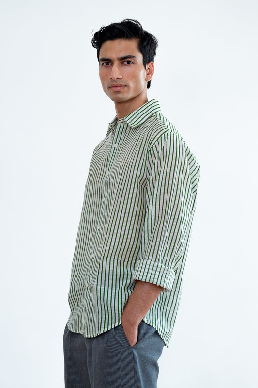 Paddy - Full Sleeved Shirt - Green