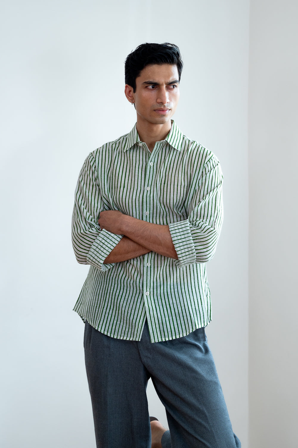 Paddy - Full Sleeved Shirt - Green