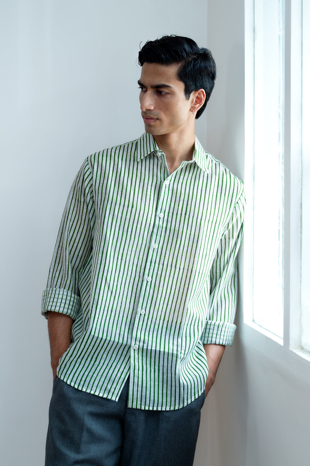 Paddy - Full Sleeved Shirt - Green