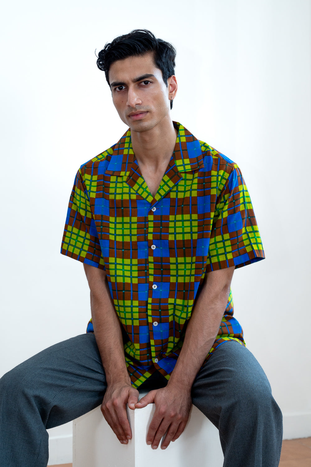 Tetris - Half Sleeved Shirt