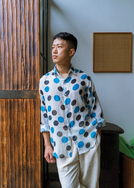 Infinity - Full Sleeved Shirt - Indigo