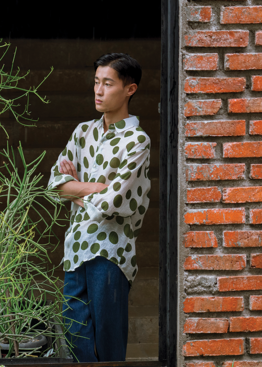 Infinity - Full Sleeved Shirt - Green
