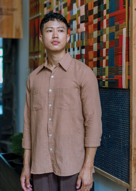 Social Impact - Full Sleeved Shirt - Khaki