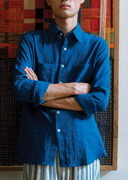 Social Impact - Full Sleeved Shirt - Midnight Navy