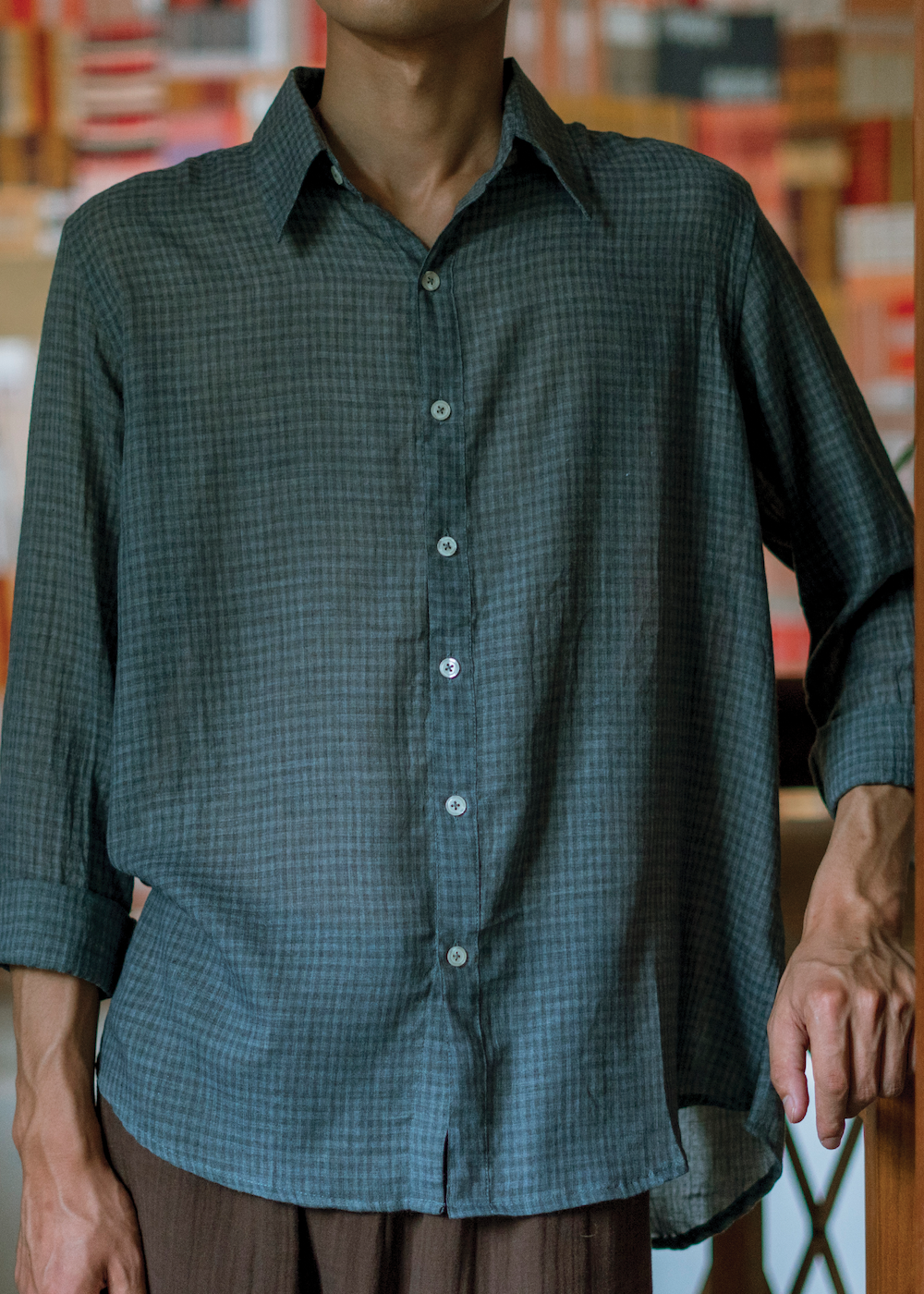 Second Skin - Full Sleeved Shirt - Steel