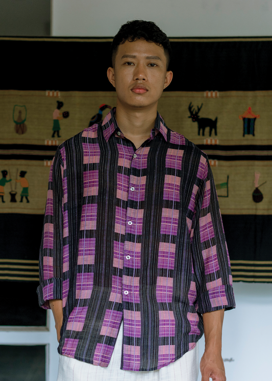 Colour Purple - Full Sleeved Shirt
