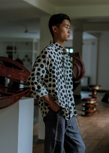 Infinity - Full Sleeved Shirt - Black