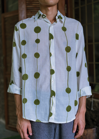 Tomatsu - Full Sleeved Shirt - Green