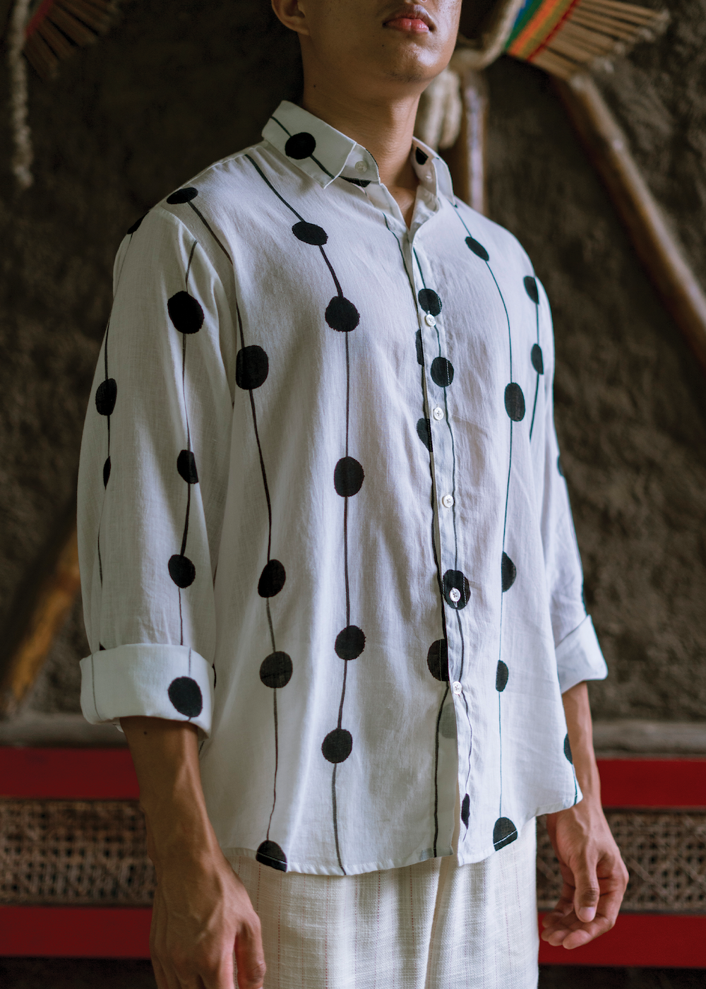 Tomatsu - Full Sleeved Shirt - Black