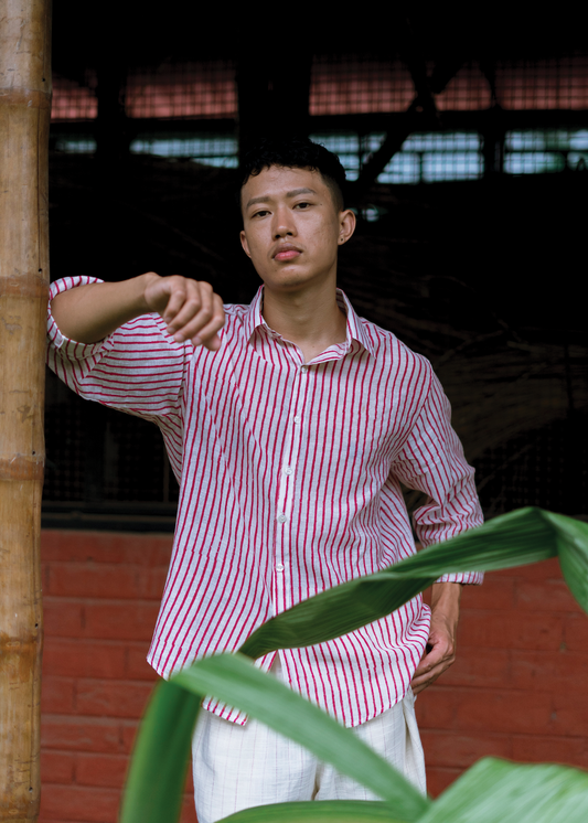 Paddy - Full Sleeved Shirt - Rani Pink