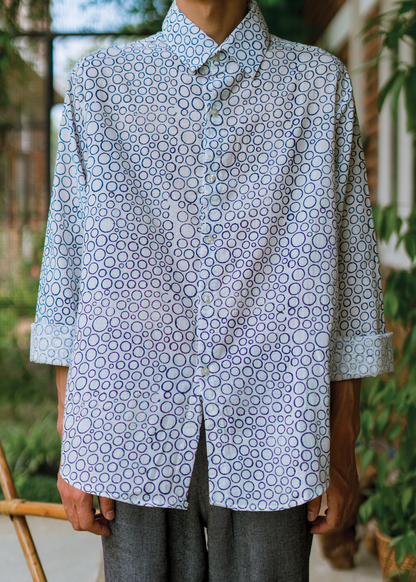 Blue Circle - Full Sleeved Shirt