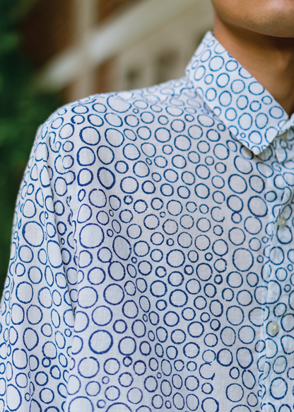 Blue Circle - Full Sleeved Shirt