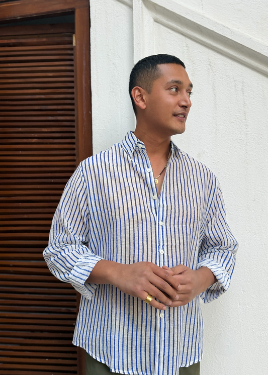 Paddy - Full Sleeved Shirt - Navy
