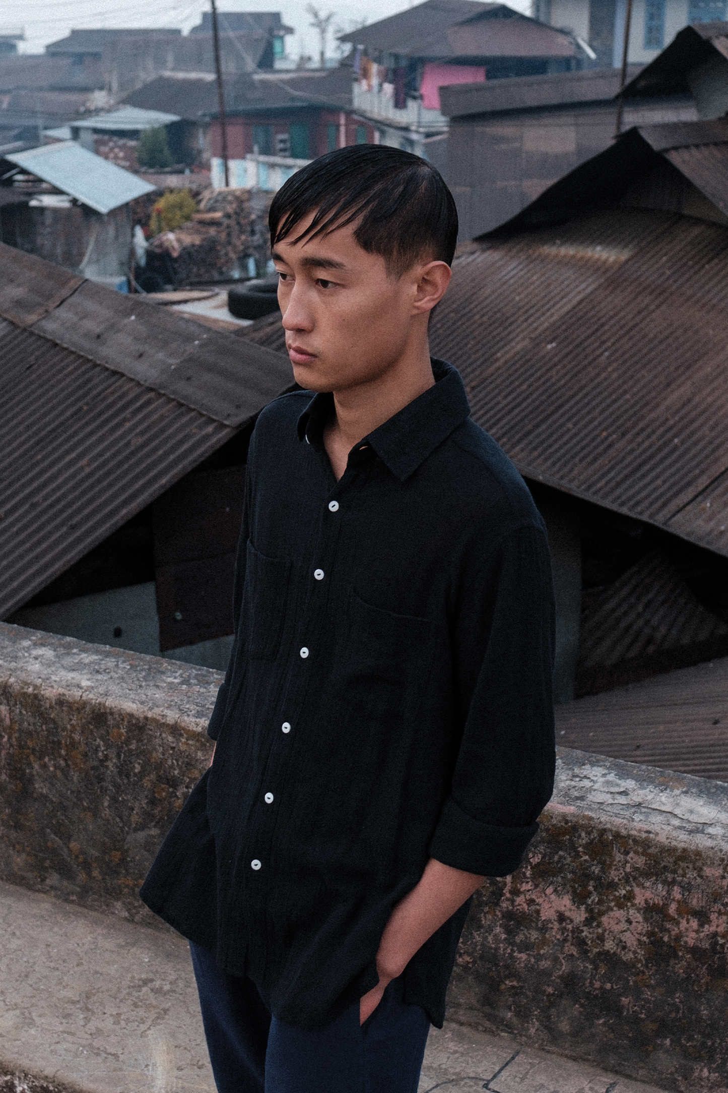 Social Impact Shirt - Pitch Black